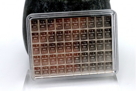 Barra de prata (Combibar) de 50x1g